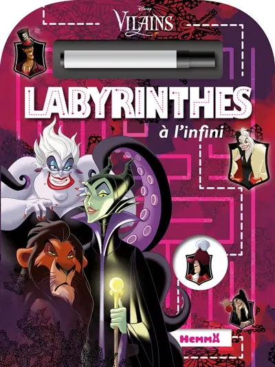 Disney vilains : labyrinthes à l'infini