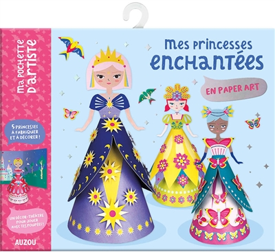 mes princesses enchantées en paper art