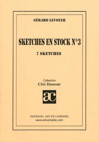 Sketches en stock. Vol. 3. 7 sketches