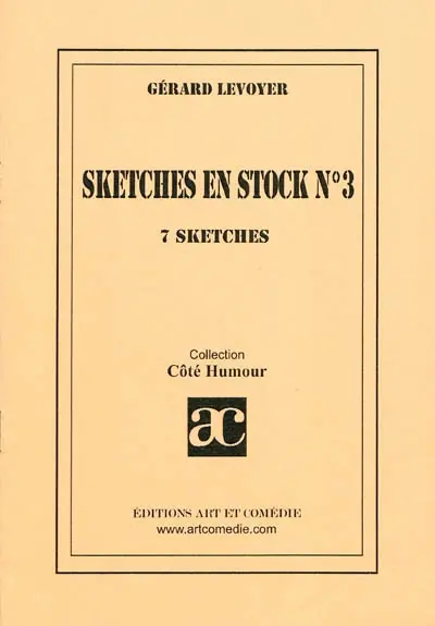 Sketches en stock. Vol. 3. 7 sketches