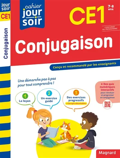 Conjugaison CE1, 7-8 ans : conforme au programme
