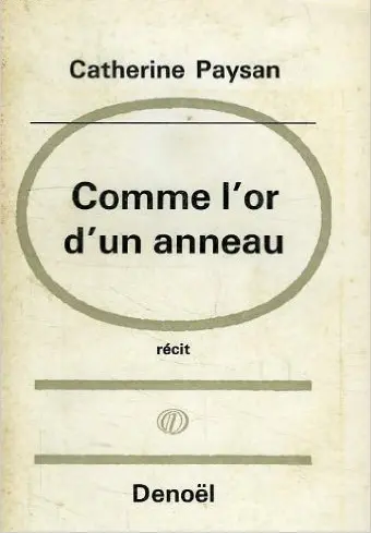 Comme l'or d'un anneau