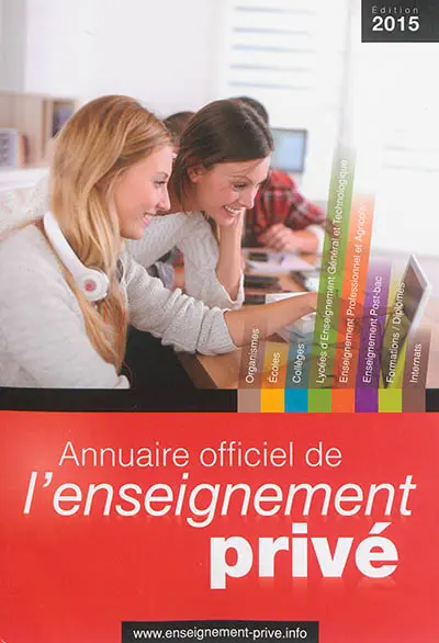 Annuaire de l'enseignement privé : 2015