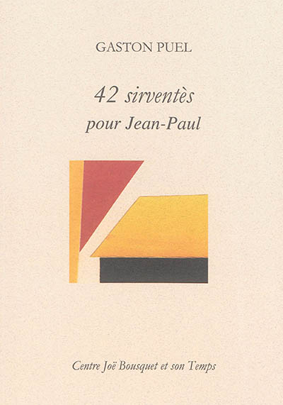 42 sirventès pour Jean-Paul