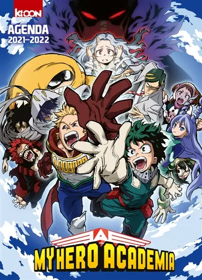 My hero academia : agenda 2021-2022