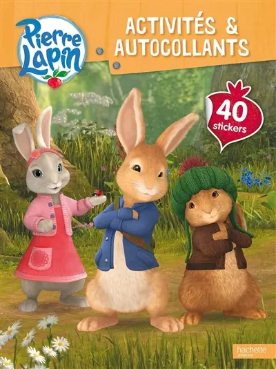 Pierre Lapin : activités et autocollants
