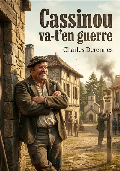 Cassinou va-t'en guerre : Les aventures rocambolesques de Cassinou, un personnage truculent confronté aux rumeurs de guerre dans un village des Landes