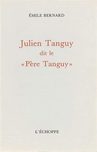 Julien Tanguy dit le Père Tanguy