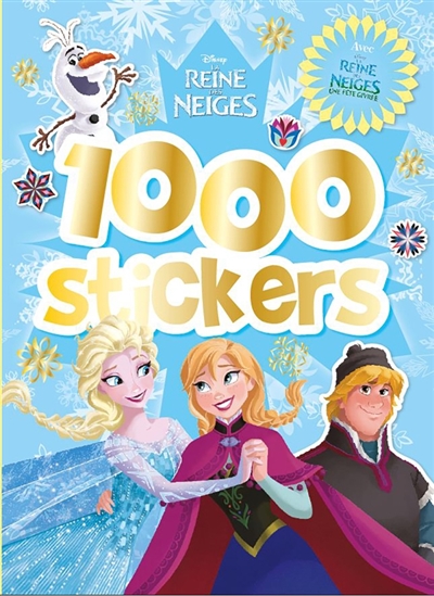 La reine des neiges, une fête givrée : 1.000 stickers
