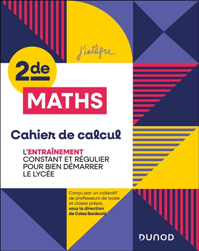 Cahier de calcul maths...
