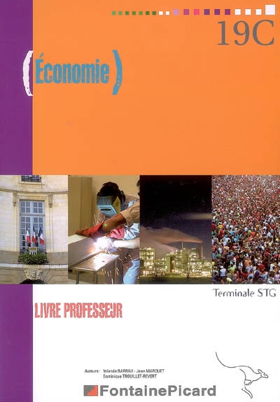 Economie, terminale STG : livre du professeur