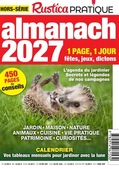 Rustica pratique, hors-série. Almanach 2027 Rustica pratique, hors-série. Almanach 2027
