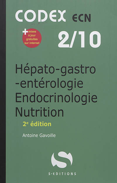 Hépato-gastro-entérologie, endocrinologie, nutrition