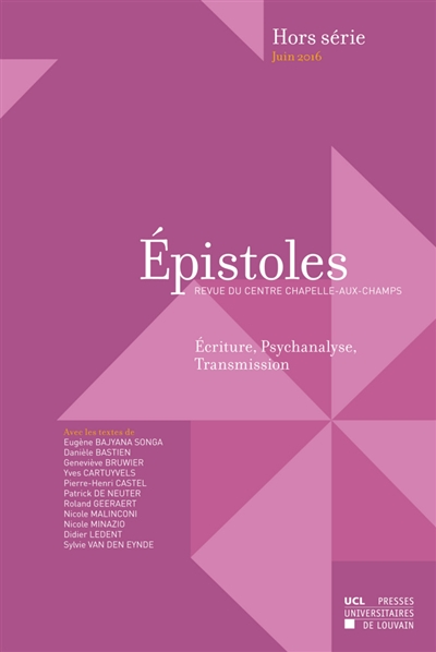 Epistoles, hors série....