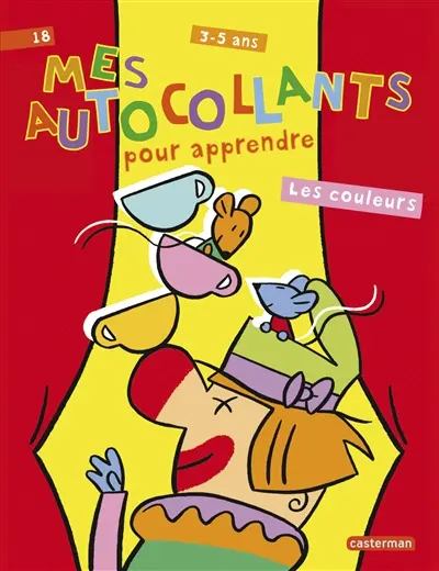 Mes autocollants pour apprendre : les couleurs