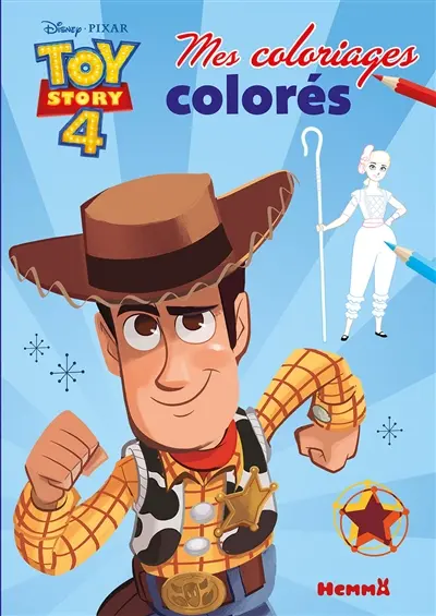 Toy story 4 : mes coloriages colorés