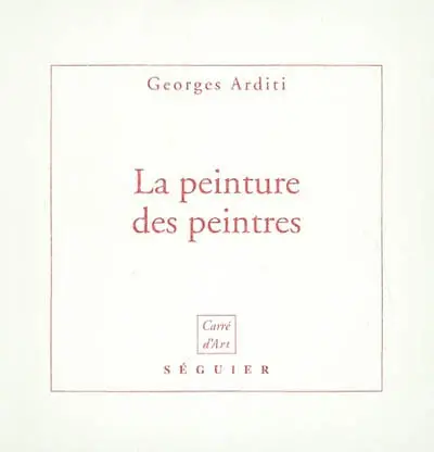 La peinture des peintres