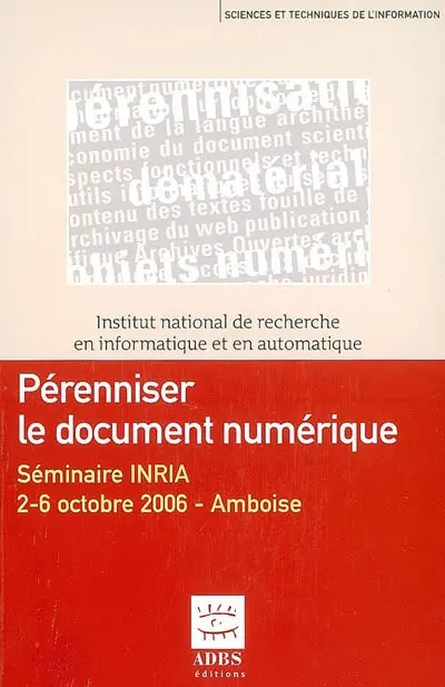 Pérenniser le document numérique