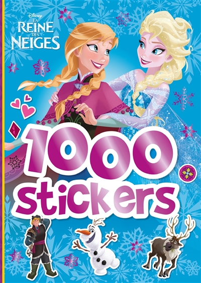 La reine des neiges : 1.000 stickers