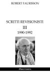 Scritti revisionisti III : 1990-1992
