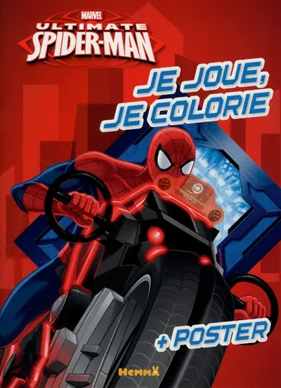 Ultimate Spider-Man : je joue, je colorie