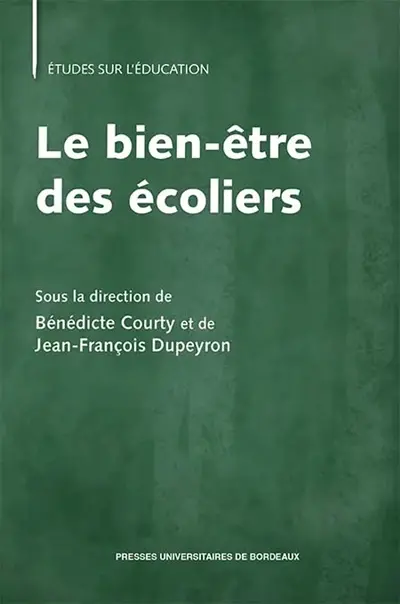 Le bien-être des écoliers