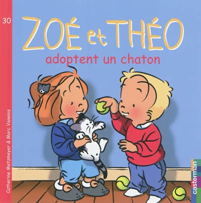 Zoé et Théo adoptent un chaton