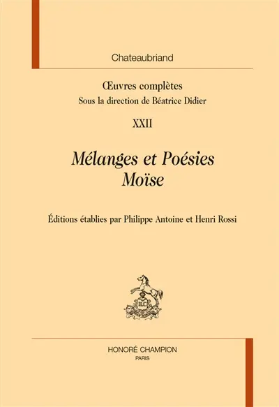 Oeuvres complètes. Vol. 22