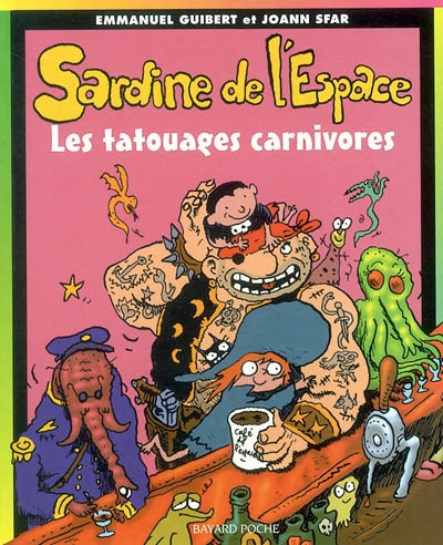 Sardine de l'espace Les tatouages carnivores