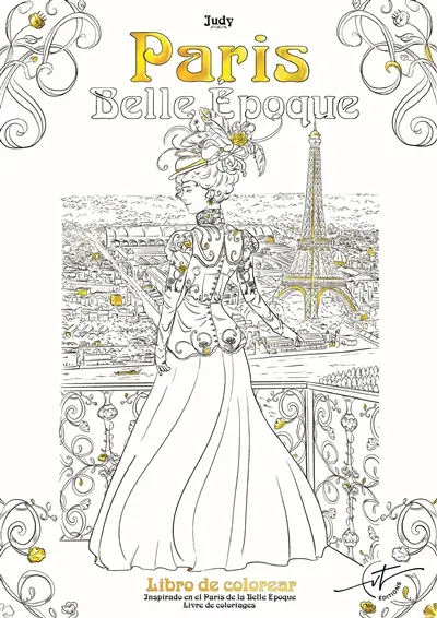 Coloriages adulte - Découverte du monde : Paris