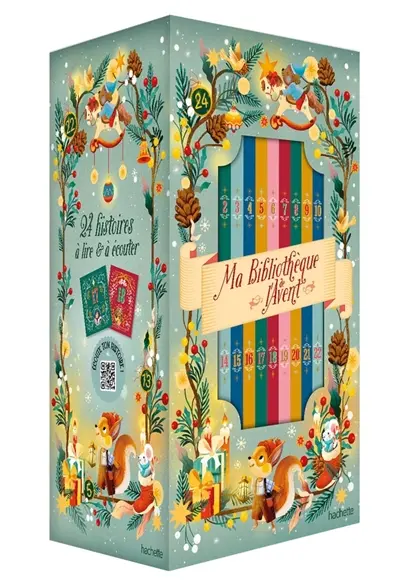 Ma bibliothèque de l'Avent : 24 histoires pour attendre Noël