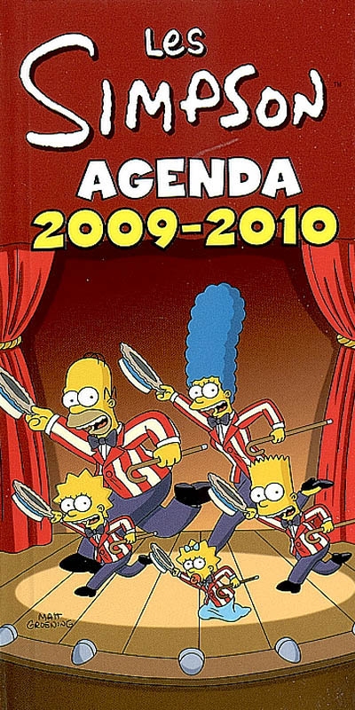 Les Simpson : agenda 2009-2010