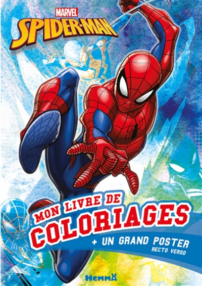 Spider-Man : mon livre de coloriages - Marvel comics - Librairie Mollat  Bordeaux