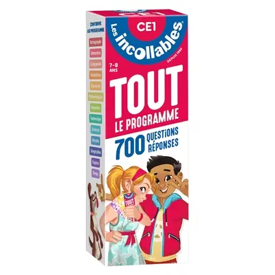 Les incollables : tout le programme, 700 questions réponses : CE1, 7-8 ans Les incollables : tout le programme, 700 questions réponses : CE1, 7-8 ans