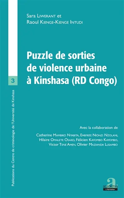 Puzzle de sorties de violence urbaine à Kinshasa (RD Congo)