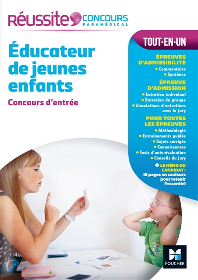 Educateur de jeunes enfants : concours d'entrée