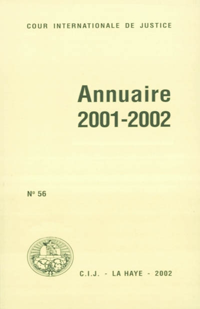 Annuaire 2001-2002