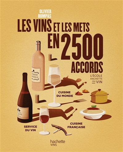 Le vin et les mets en 2.500 accords