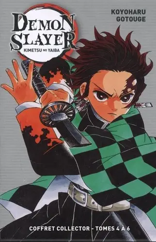 Demon slayer : Kimetsu no yaiba : coffret collector tomes 4 à 6
