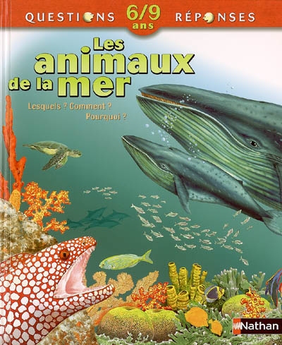 Questions Réponses 6/9 ans - Les animaux de la mer