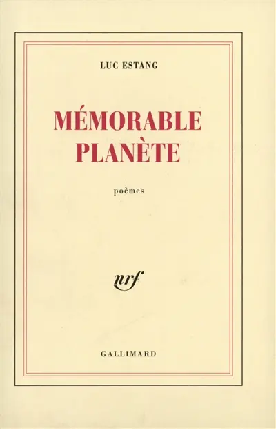 Mémorable planète