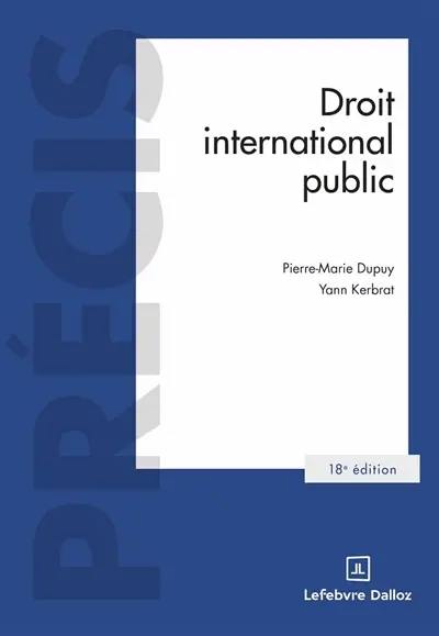 Droit international public : 2026 Droit international public : 2026