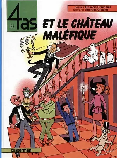 Les 4 as. Vol. 20. Les 4 as et le château maléfique