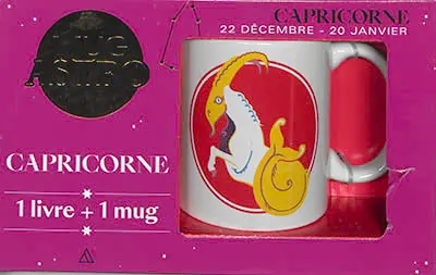 Capricorne : 22 décembre-20 janvier : 1 livre + 1 mug