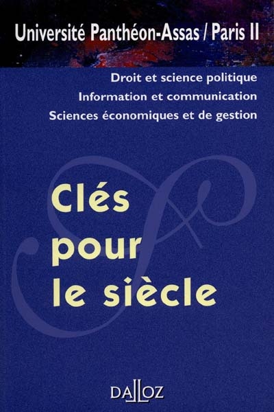 Clés pour le siècle
