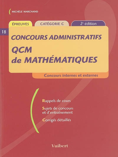 QCM de mathématiques : concours internes et externes