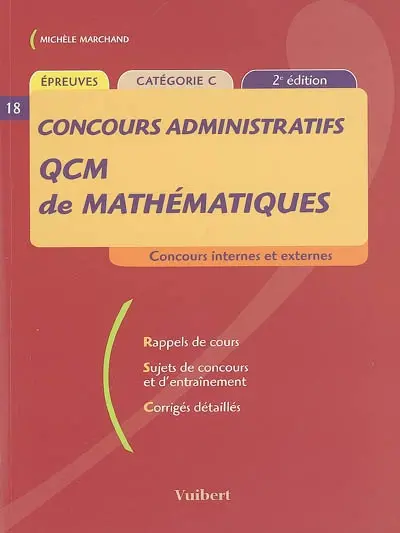 QCM de mathématiques : concours internes et externes