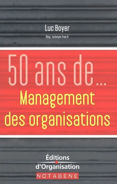 50 ans de management des organisations