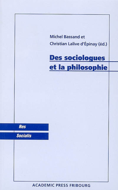 Des sociologues et la philosophie