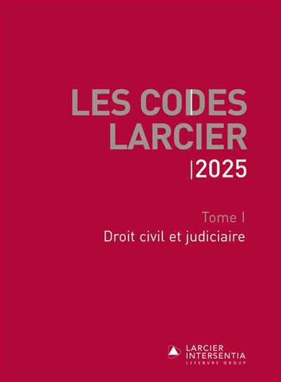 Les codes Larcier. Vol. 1....